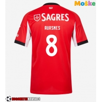 Moške Nogometnih dresov Benfica Fredrik Aursnes #8 Domači 2025-26 Kratki rokavi